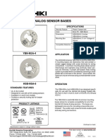 Analog Sensor Bases: YBN-NSA-4