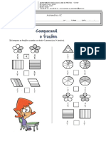 Comparação Frações