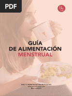 Alimentación Menstrual Guía Escuela