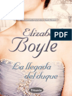 La Llegada Del Duque - Elisabeth Boyle PDF