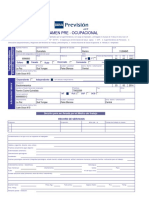 EXAM - PREOCUPACIONAL - Previsión AFP