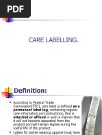 Care Labelling