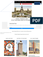 Paris, France 1937 Art Et Techniques Dans La Vie Moderne.: Download Now