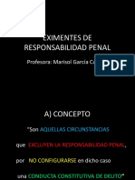 Eximentes de Responsabilidad Penal