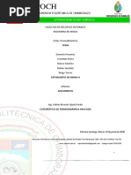 INFORME DE CICLOS TERMODINAMICOS. Grupo 3