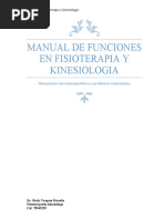 Manual de Funciones en Fisioterapia y Kinesiologia