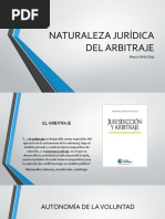 Naturaleza Juridica Del Arbitraje