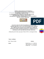 Trabajo Final Violencia de Genero, Cicpc, Estado Monagas. Ii Lista