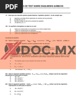 Xdoc - MX Preguntas de Test Sobre Equilibrios Quimicos PDF