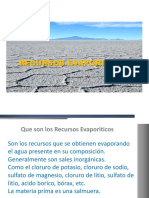  Recursos Evaporiticos