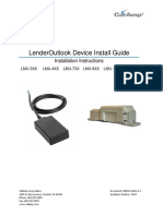 Lenderoutlook Device Install Guide: Installation Instructions