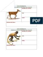 Ficha Informativa de Animales