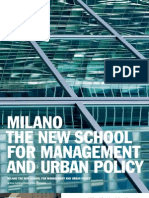 Milano The New School For Management and Urban Policy / Viewbook 2010