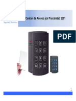 Manual Control de Accesos 2501