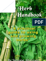 The Herb Handbook - A Practical Guide To - Simone McGrath