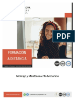 Mf0116 - 2 Montaje Y Mantenimiento Mecanico A Distancia