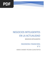 Negocios Inteligentes en La Actualidad