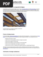 Design of Beams in Composite Bridges