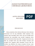 Pengamanan Dan Pengendalian Sistem Informasi Laboratorium