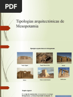 Tipologías Arquitectónicas de Mesopotamia