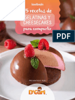 15 Recetas de Gelatinas y Cheesecakes para Compartir 1