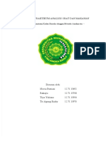 Penetapan Kadar Boraks Dengan Metode Asidimetri