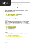 Examen - Nacional INFERENCIA