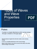 Types of Waves and Wave Properties: March 2019