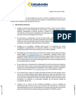 Comunicado USUARIOS Reactivacion de Servicios PDF