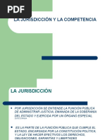 3 Diapositiva La Jurisdicción y La Competencia