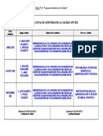 Taller #13 Programa Anual de Auditoria