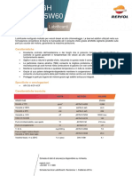 Repsol Diesel High Mileage 25W60 Scheda Tecnica