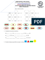 Evaluacion de Matematicas Kinder