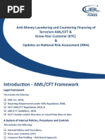 Presentation On AML&KYC, Misselling and Others