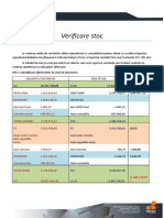 Procedura Verificare Stocuri - SeniorERP