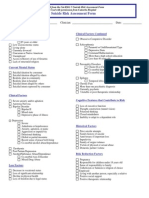 Suicide Risk Assessment Form