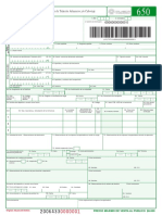 Declaracion de Transito Aduanero Cabotaje