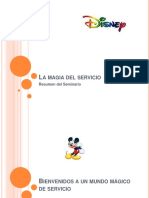 La Magia Del Servicio Disney