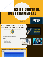 Normas de Control Gubernamental