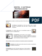 Corrientes o Doctrinas Epistemologicas