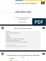 Introduccion Concentracion Gravitacional y Magnetica