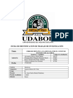 Cirrosis Hepatica Ocasionada Por El Consumo Excesivo de Alcohol Medicina B