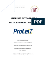 Analisis Estrategico de La Empresa Proleit