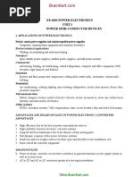 200 - EE8552, EE6503 Power Electronics - Notes 1 PDF