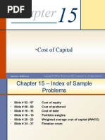 Cost of Capital