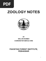 Final Notes of Zoology