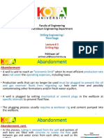 Faculty of Engineering Petroleum Engineering Department: Drilling Engineering I Third Stage