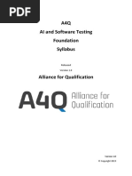 AI - Software - Testing - Syllabus (1.0) PDF