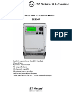 Three Phase HTCT Multi Port Meter Er300p