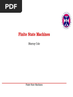 Finite State Machines: Murray Cole